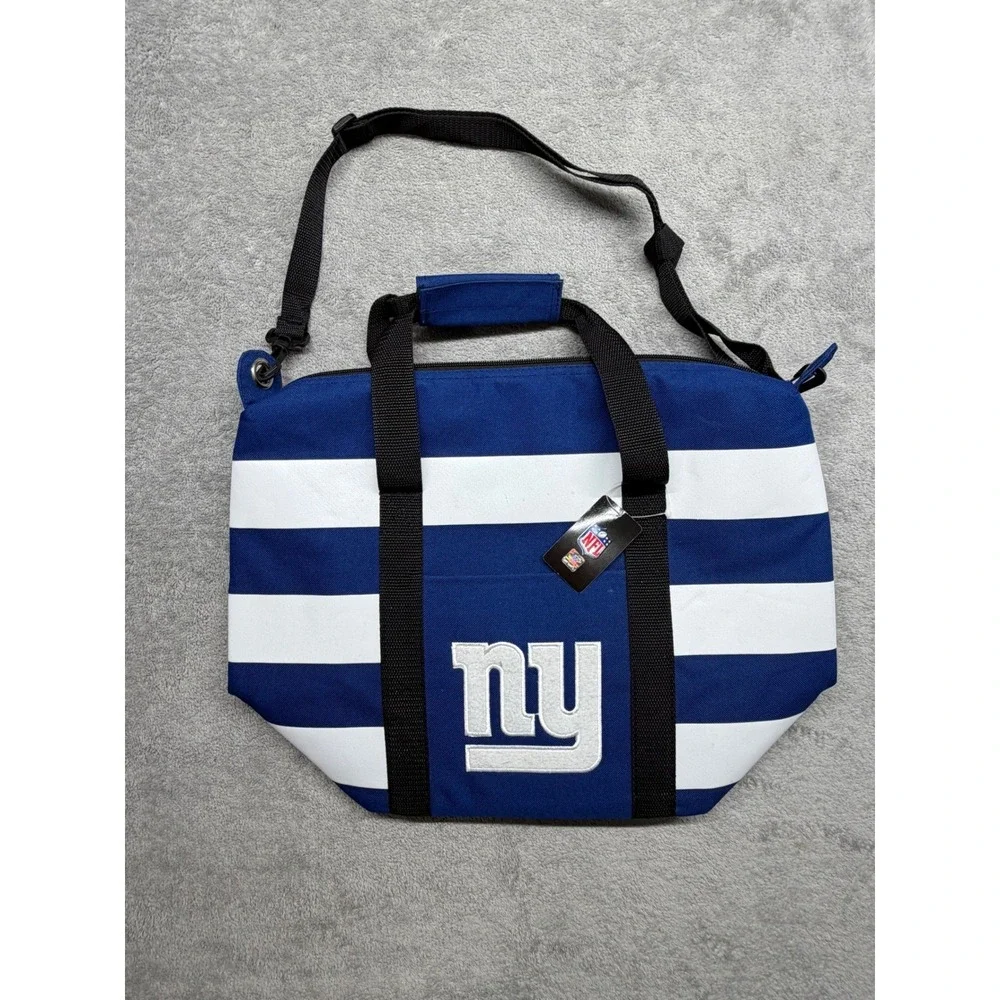 New York Giants NFL Cooler Bag Insulated Lunch Bag‎ Travel Shoulder Strap